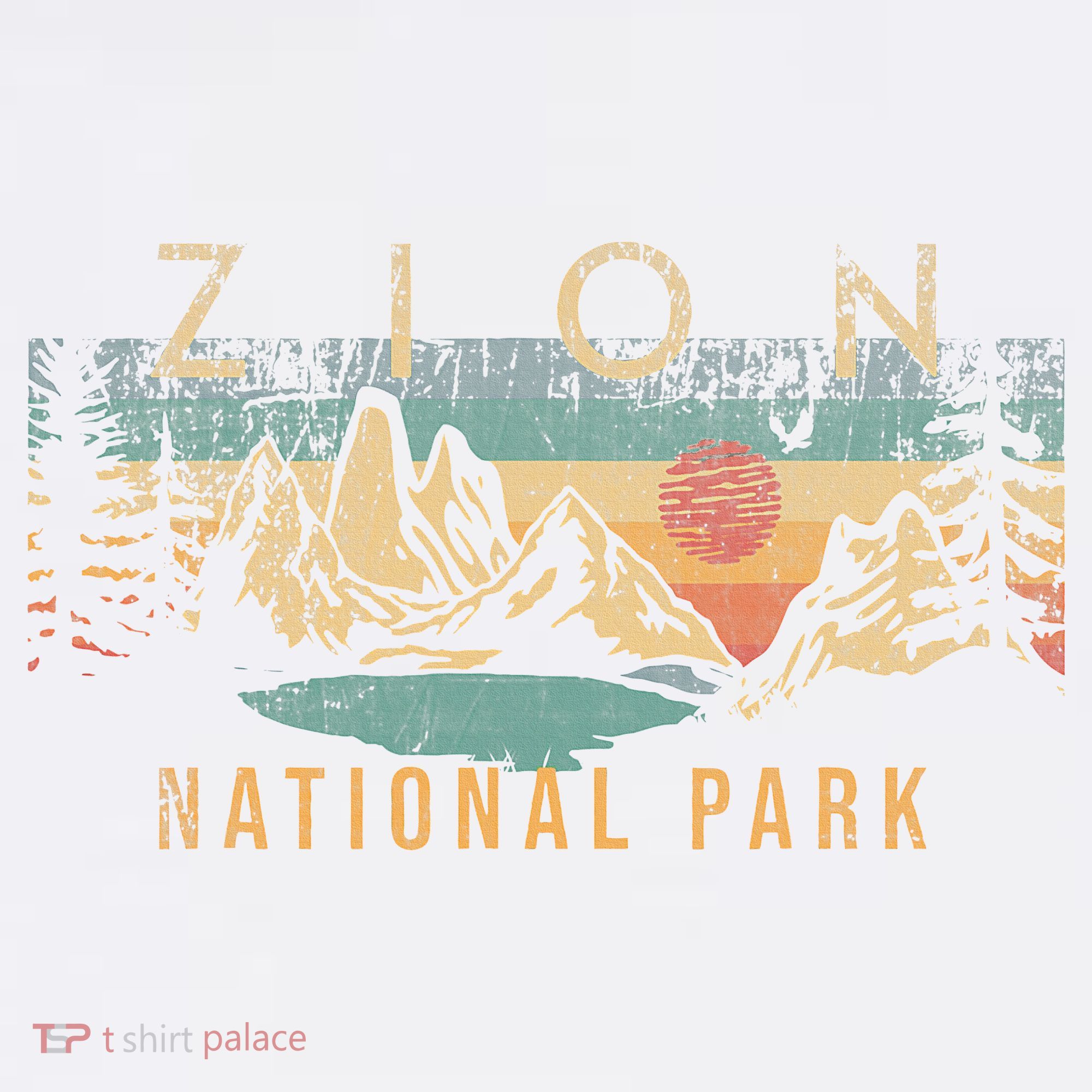 Zion National Park Golf Towel