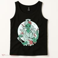 Zombie Nurse Spooky Halloween Tank Top thumb 2