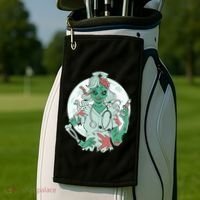 Zombie Nurse Spooky Halloween Golf Towel thumb 2