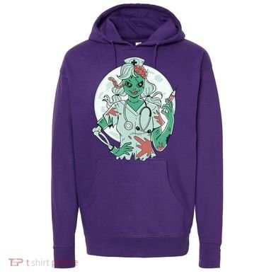Zombie Nurse Spooky Halloween Hoodie