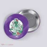 Zombie Nurse Spooky Halloween Button thumb 0
