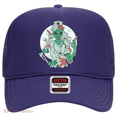 Zombie Nurse Spooky Halloween Hat