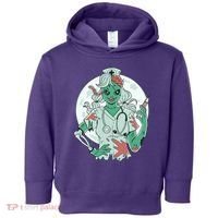 Zombie Nurse Spooky Halloween Toddler Hoodie thumb 0
