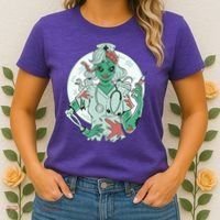 Zombie Nurse Spooky Halloween Women's T-Shirt thumb 2