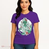 Zombie Nurse Spooky Halloween Women's T-Shirt thumb 4
