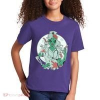 Zombie Nurse Spooky Halloween Kids T-Shirt thumb 2