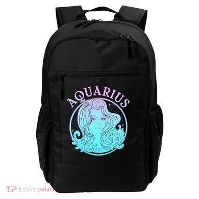 Zodiac Aquarius Lady Backpack