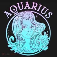 Zodiac Aquarius Lady Bucket Hat thumb 4