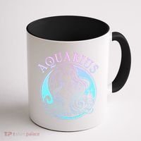 Zodiac Aquarius Lady Coffee Mug thumb 1
