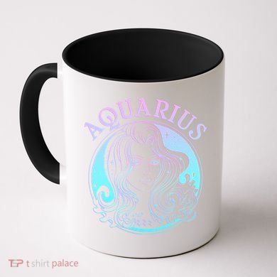 Zodiac Aquarius Lady Coffee Mug