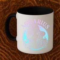 Zodiac Aquarius Lady Coffee Mug thumb 2
