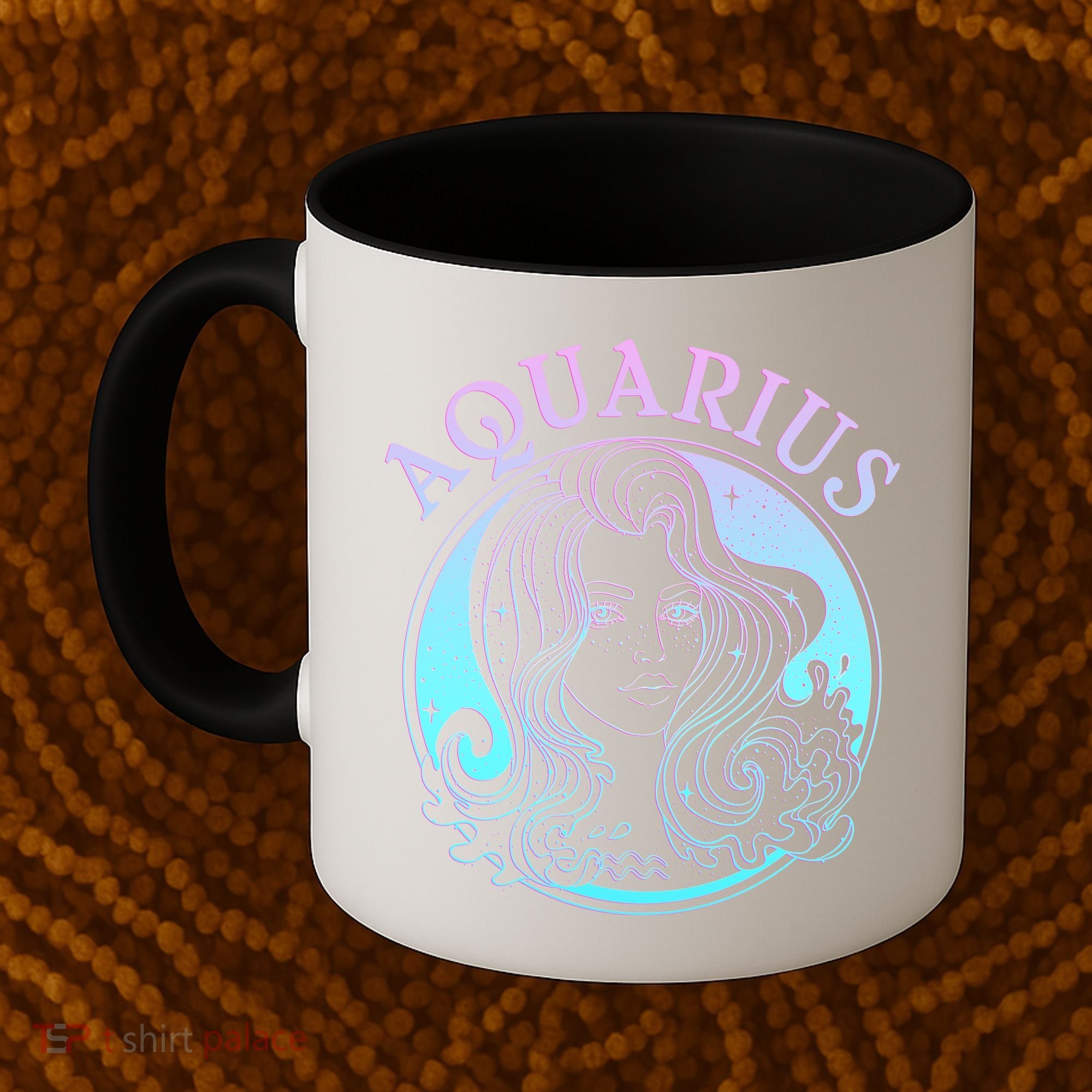 Zodiac Aquarius Lady Coffee Mug