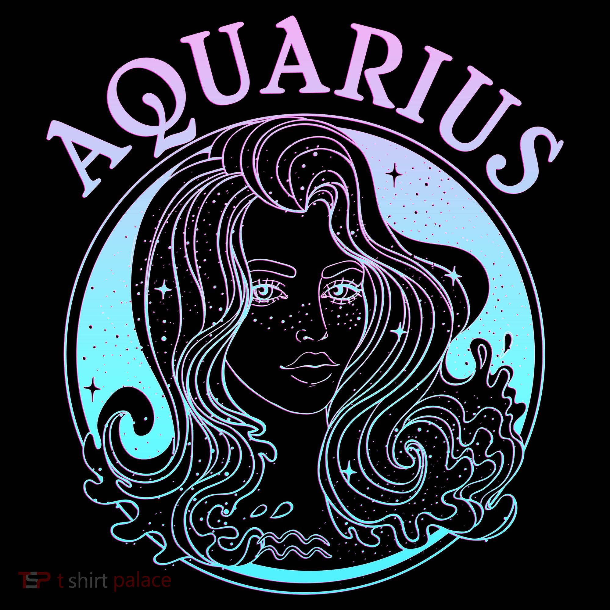 Zodiac Aquarius Lady Coffee Mug