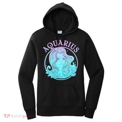 Zodiac Aquarius Lady Women's Hoodie