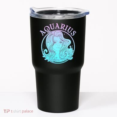 Zodiac Aquarius Lady Tumbler