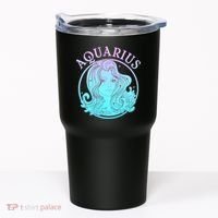 Zodiac Aquarius Lady Tumbler thumb 0