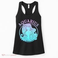 Zodiac Aquarius Lady Women's Tank Top thumb 0