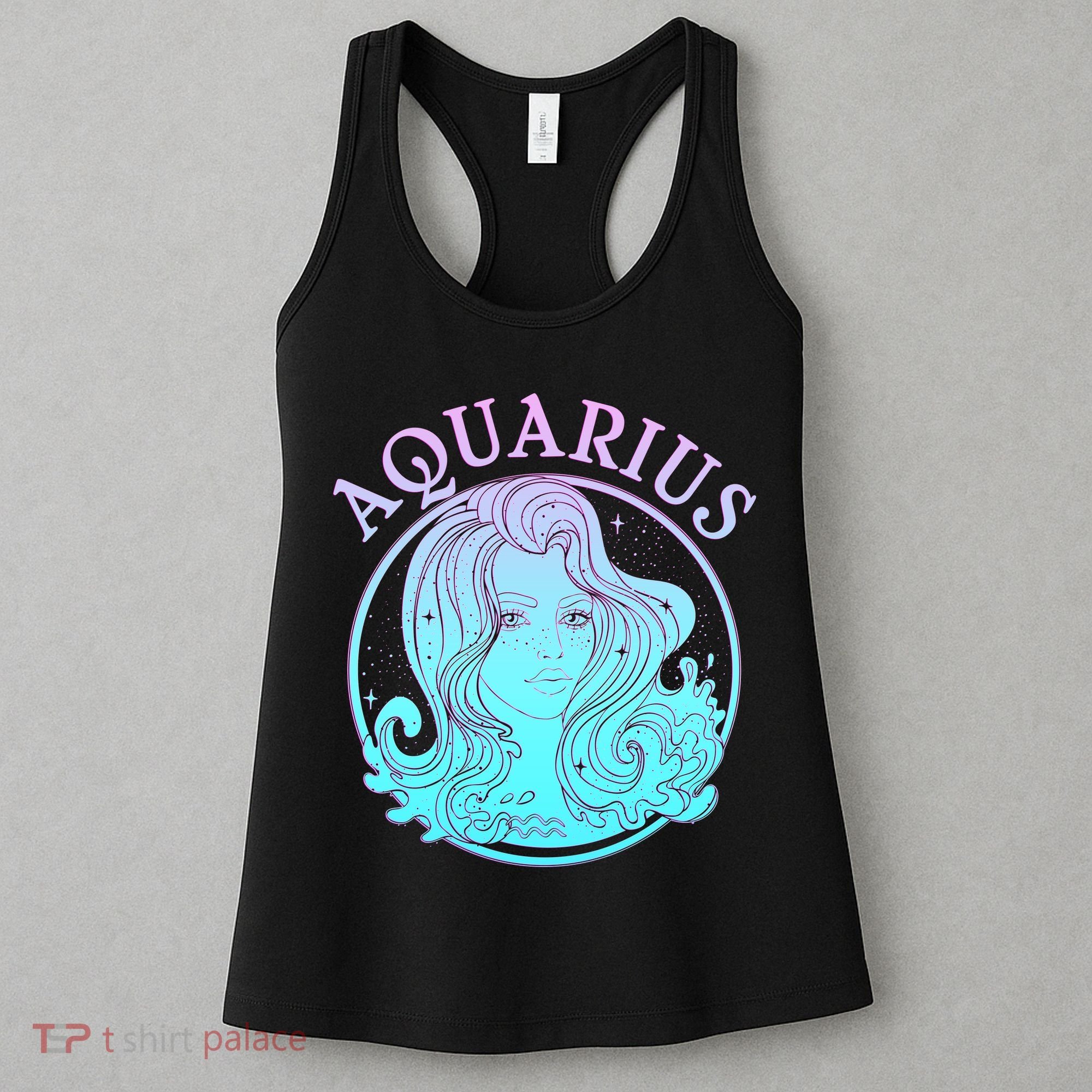 Zodiac Aquarius Lady Women's Tank Top