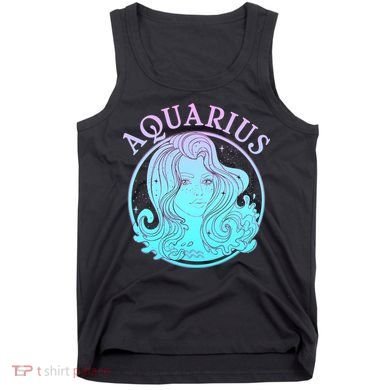 Zodiac Aquarius Lady Tank Top