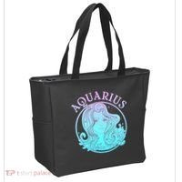 Zodiac Aquarius Lady Tote Bag thumb 2