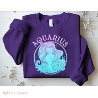 Zodiac Aquarius Lady Sweatshirt thumb 2