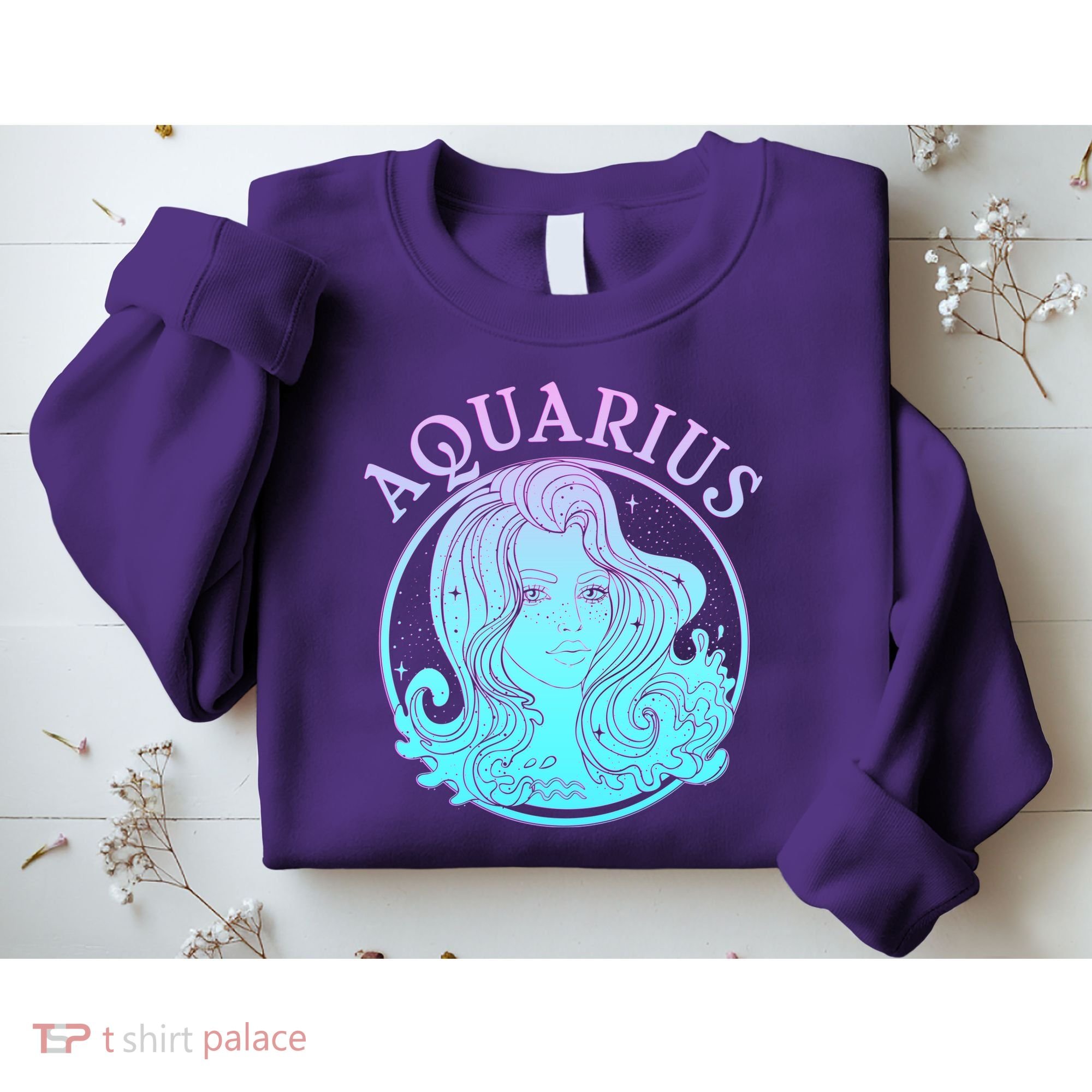 Zodiac Aquarius Lady Sweatshirt