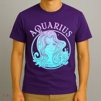 Zodiac Aquarius Lady T-Shirt thumb 3