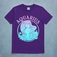 Zodiac Aquarius Lady T-Shirt thumb 5