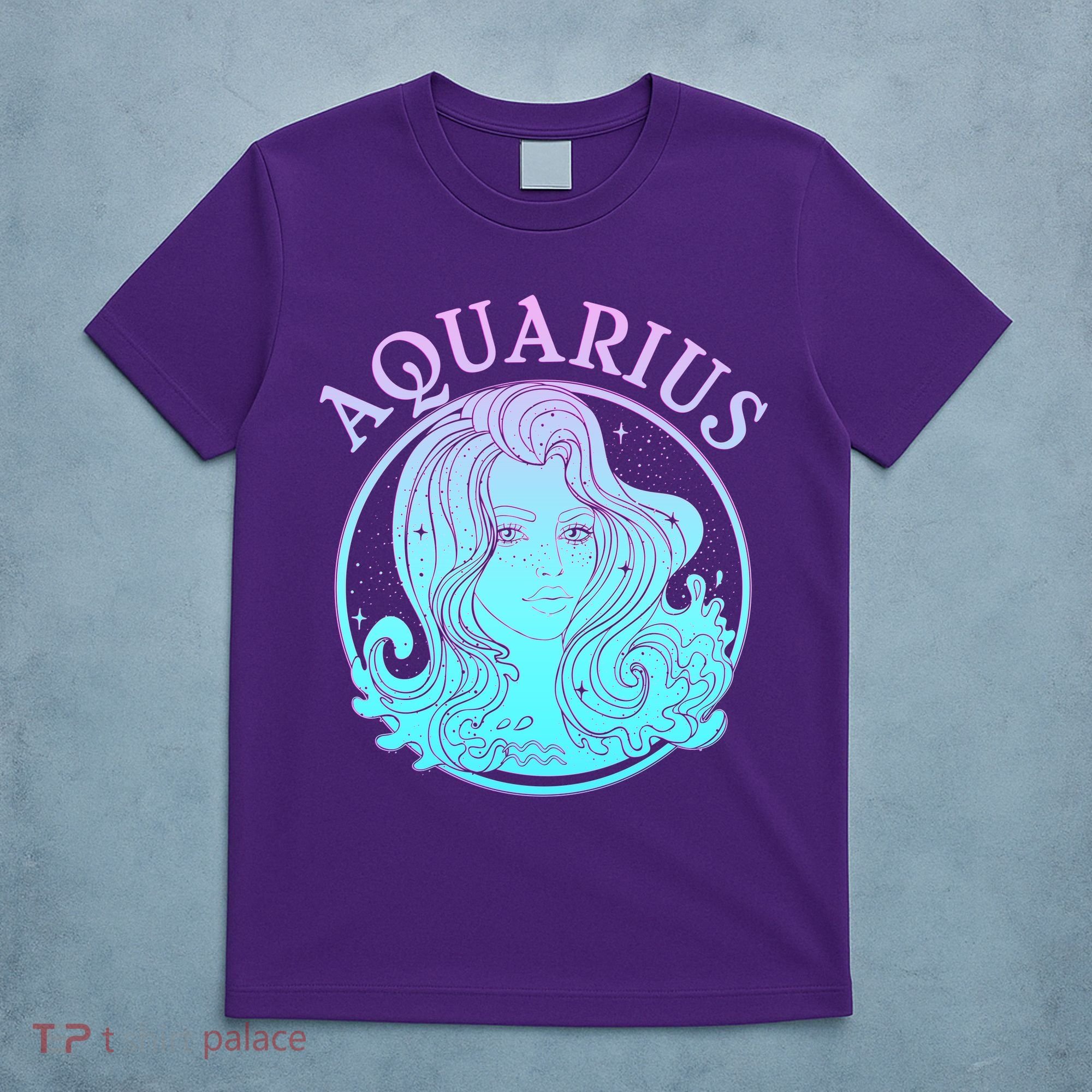 Zodiac Aquarius Lady T-Shirt