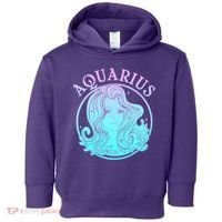 Zodiac Aquarius Lady Toddler Hoodie thumb 0