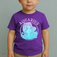 Zodiac Aquarius Lady Toddler T-Shirt thumb 2