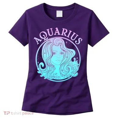 Zodiac Aquarius Lady Women's T-Shirt