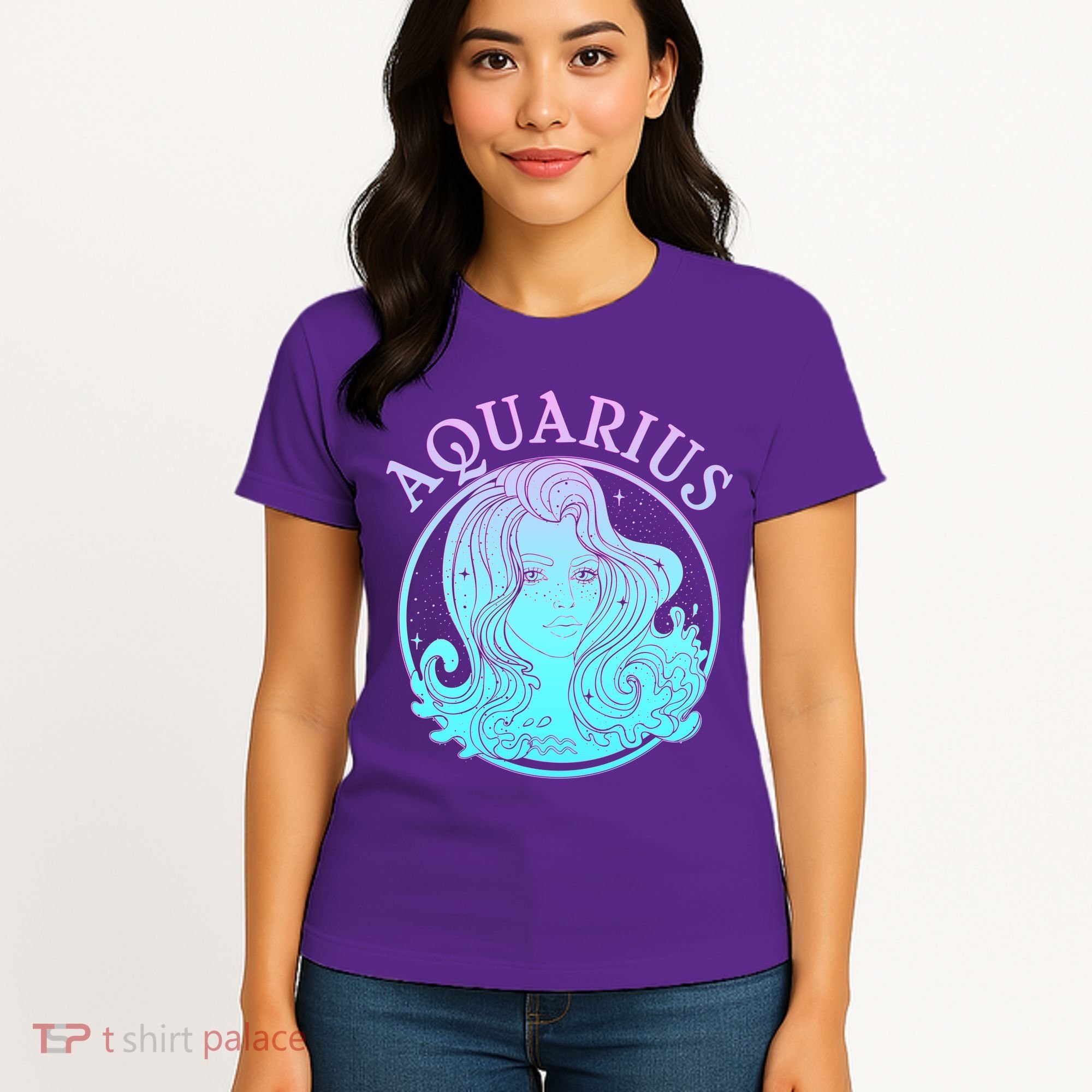 Zodiac Aquarius Lady Women's T-Shirt