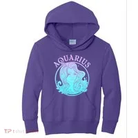 Zodiac Aquarius Lady Kids Hoodie thumb 0