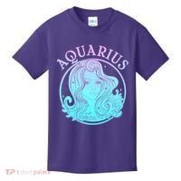 Zodiac Aquarius Lady Kids T-Shirt thumb 0