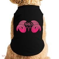 Zodiac Aries Ram Horns Doggie Tank thumb 0