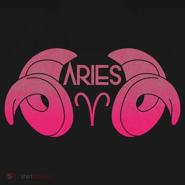 Zodiac Aries Ram Horns Hoodie
