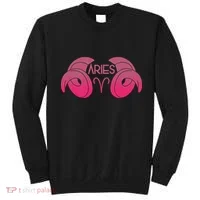 Zodiac Aries Ram Horns Sweatshirt thumb 0