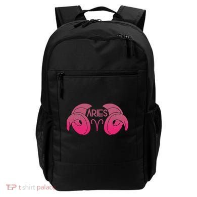 Zodiac Aries Ram Horns Backpack