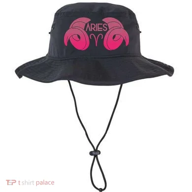 Zodiac Aries Ram Horns Bucket Hat