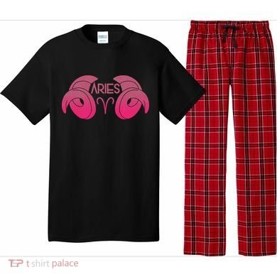 Zodiac Aries Ram Horns Pajama Set