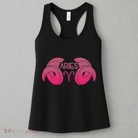 Zodiac Aries Ram Horns Women's Tank Top thumb 3