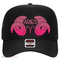 Zodiac Aries Ram Horns Hat thumb 0