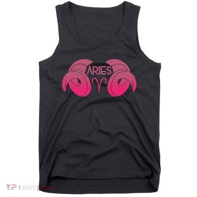 Zodiac Aries Ram Horns Tank Top