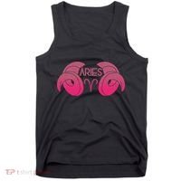 Zodiac Aries Ram Horns Tank Top thumb 0