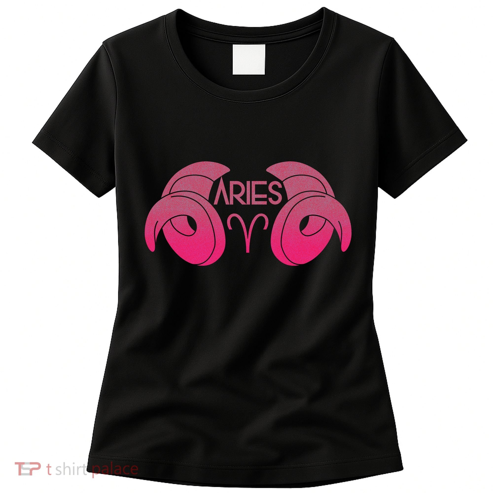 Zodiac Aries Ram Horns Women's T-Shirt