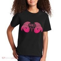 Zodiac Aries Ram Horns Kids T-Shirt thumb 2