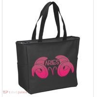Zodiac Aries Ram Horns Tote Bag thumb 2