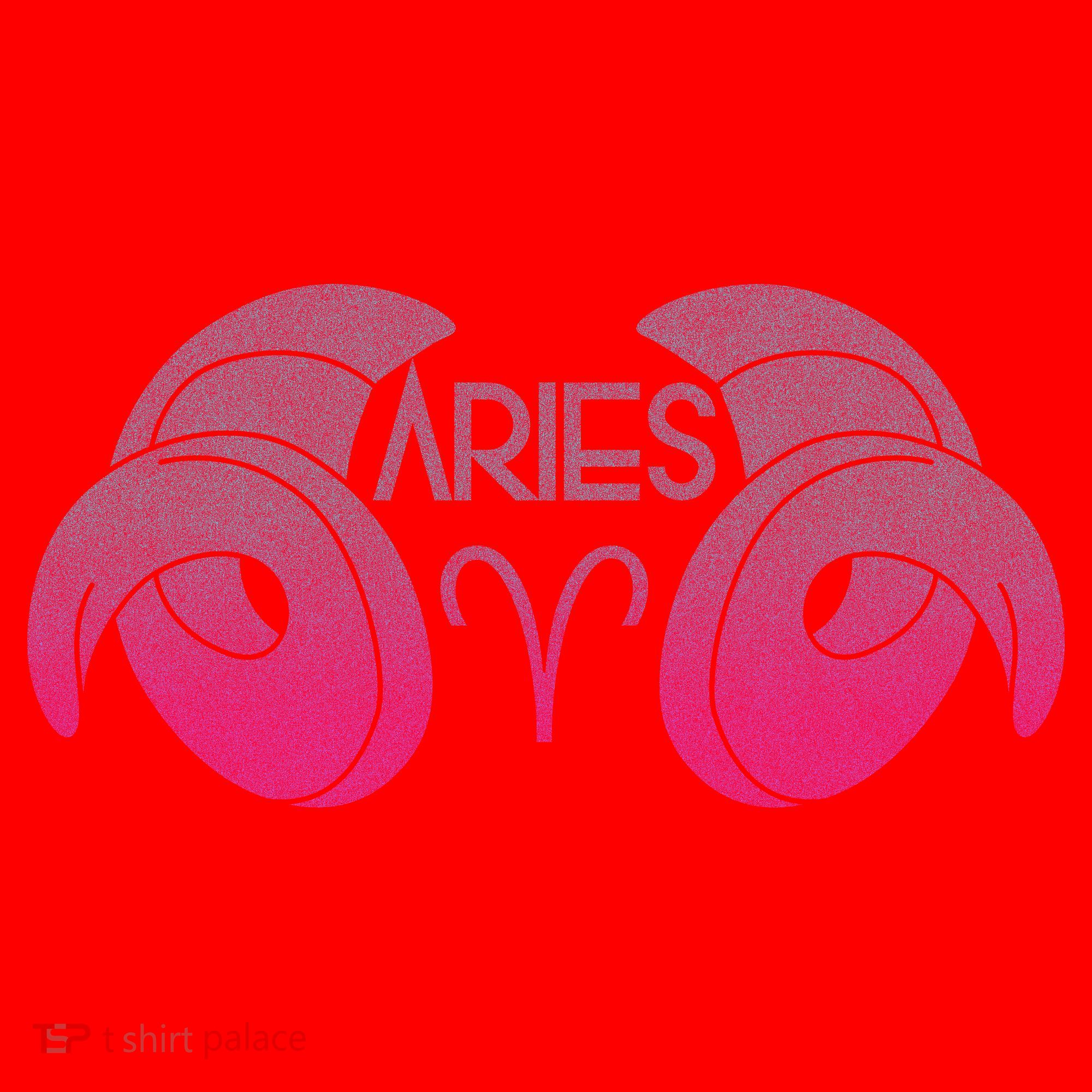 Zodiac Aries Ram Horns Santa Hat
