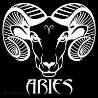Zodiac Aries Ram Horns Face Sweatshirt thumb 3
